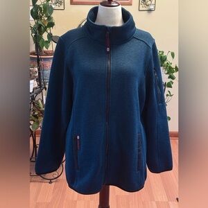 Canada Weather Gear Women’s Polyester Navy Lightweight Jacket XXL Pockets